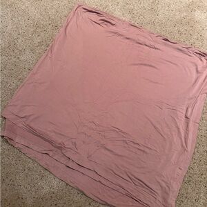 Mebie Baby Dusty Rose Bamboo Stretch Swaddle